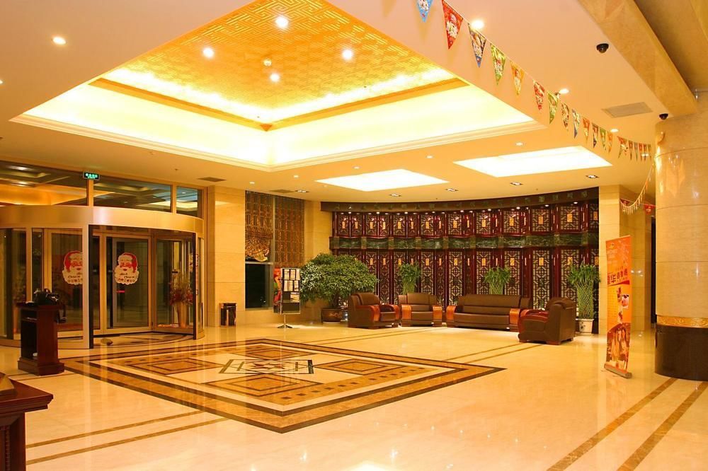 Golden Beach Garden View Hotel Yantai Interieur foto